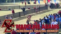 Boston College Runner Madeline Adams Relives Amazing Cross Country Moment