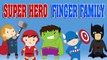 Super Heros Finger Family Rhymes | Children Rhymes | Daddy Finger Family Songs | Toddlers Rhymes