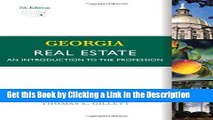 Download Book [PDF] Georgia Real Estate: An Introduction to the Profession Epub Online
