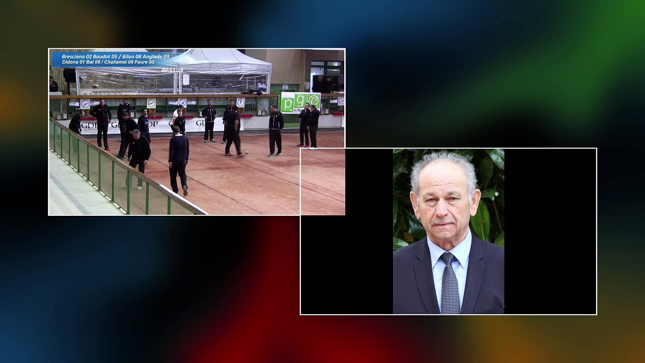 Interview Michel Baconnier, septième Trophée Super 16, Sport Boules, Saint-Quentin Fallavier 2017