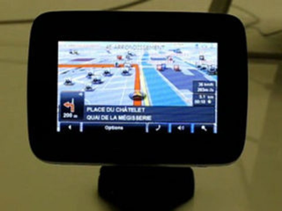 Demonstration du Navigon 7110