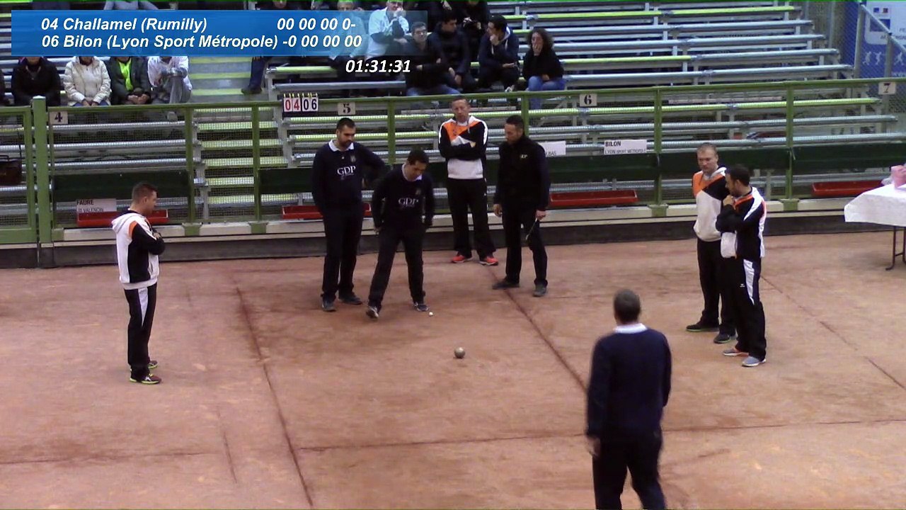 Bilon trouve l'équilibre parfait, finale de la septième étape du Trophée Super 16, Sport Boules, Saint-Quentin Fallavier 2017