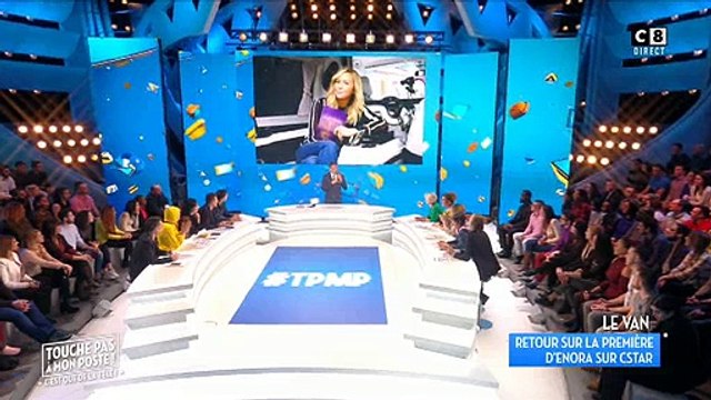 Enora Malagré appelle Julien Courbet en direct dans Touche pas à mon poste - Regardez
