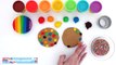 Play-Doh How to Make a Rainbow Sandwich Cake * Play Dough Art * Creative Fun * RainbowLearning