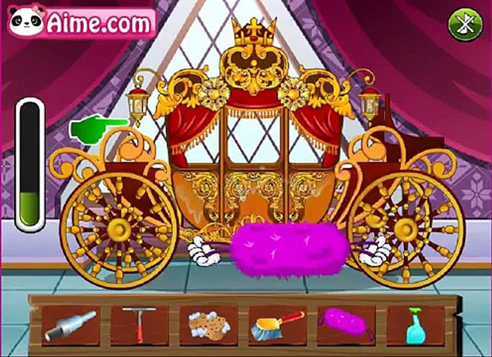мультик игра для девочек Cinderella s Carriage Disney Princess Cinderella Games 2