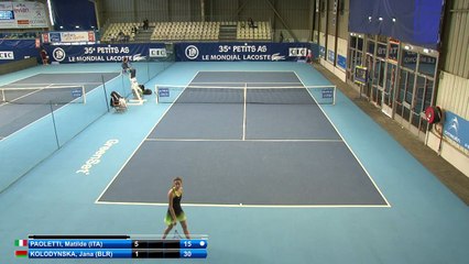 Court 2 - 1/16 finals main draw - 25/01/17 - Les Petits As