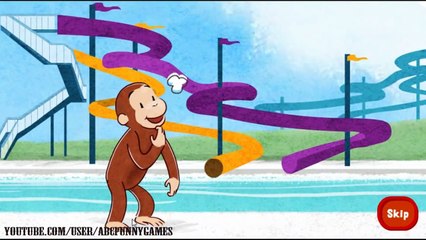 Curious George - Splash-tastic Water Slide - Kids Game in English
