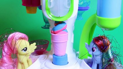 Play Doh Sweet Shoppe Perfect Twist Ice Cream Playset Unboxing Play-Doh Hasbro Toys Review