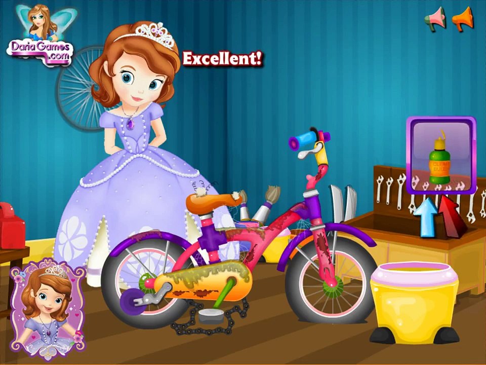 Sofia The First Bicycle Repair - Sofia The First Game