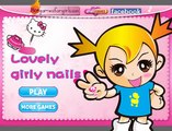 прекрасная игра ногти девчушки , лучшая игра для детей , игра для детей , игра для детей , хороший г