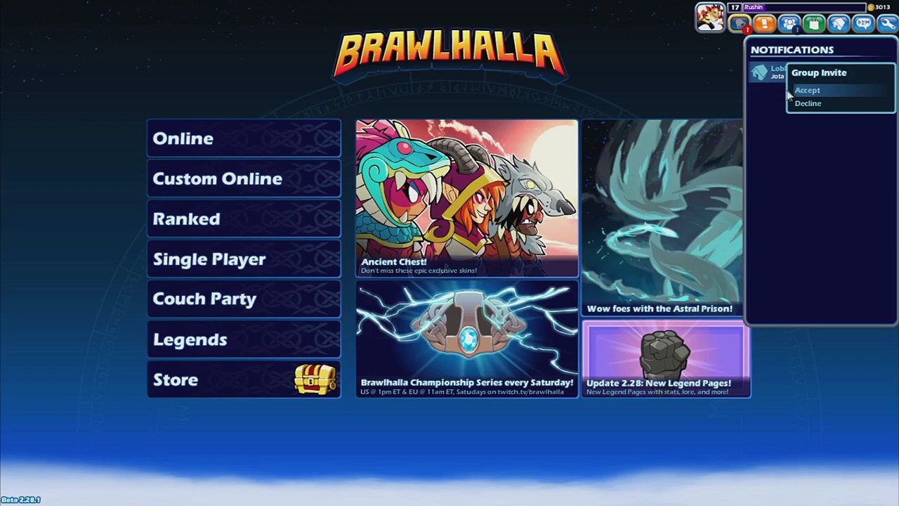 Brawhalla - A Ranked das snipada