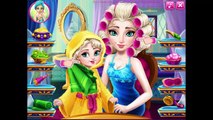 ᴴᴰ ♥♥♥Disney Frozen Games - Princess Elsa Mommy Real Makeover - Baby videos games for kids