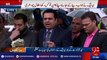 PMLN leaders media talk after Panama case hearing (25 Jan 2017) - 92NewsHD