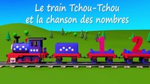 Comptines pour les petits - Apprendre les chiffres avec le train Tchou Tchou Dessin animé éducatif