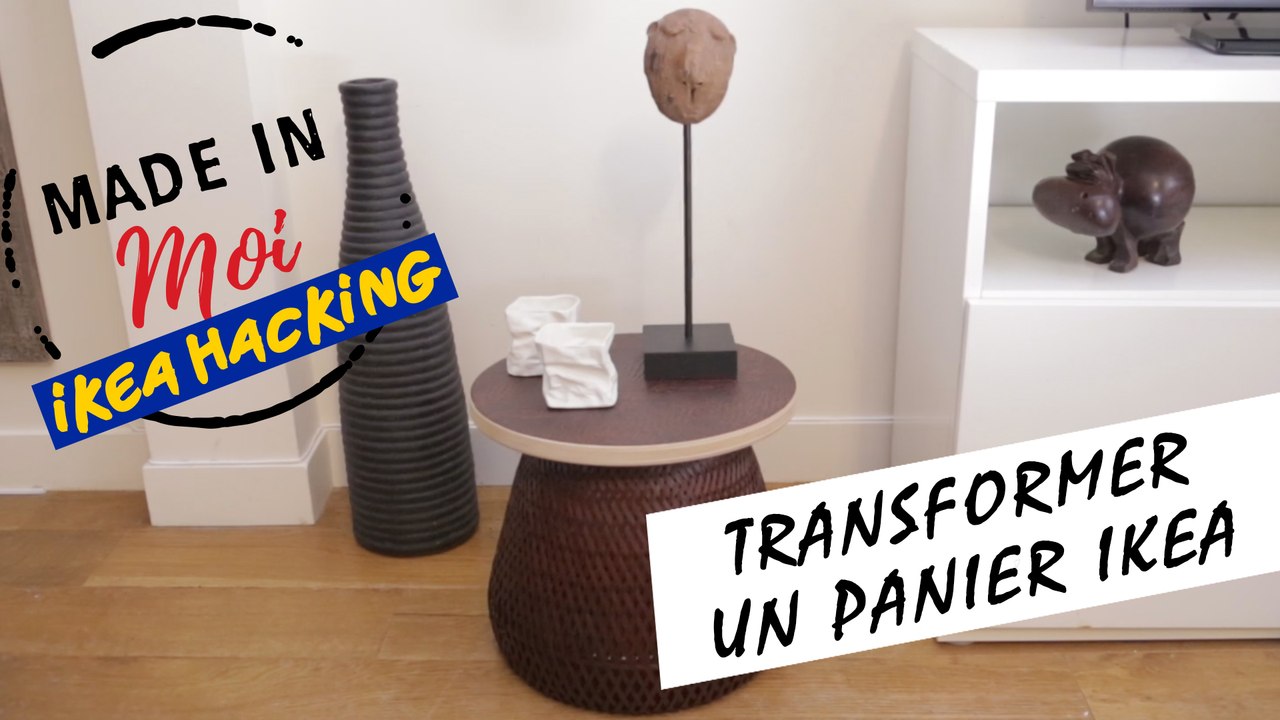 MADE IN MOI : comment transformer un panier IKEA ?