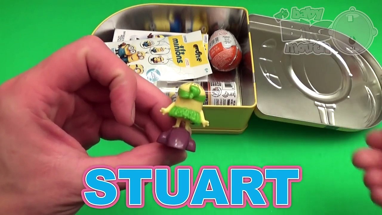 ♥ Baby Big Mouth Surprise Egg Lunchbox! Minions Edition