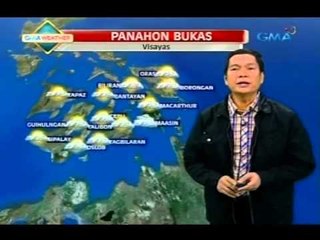 24 Oras: Pagasa: Easterlies, nagpapaulan sa Luzon at Visayas