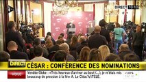 César 2017 : Alain Terzian annonce les mauvais noms dans une catégorie