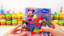 GIANT Donald Duck Surprise Egg Play Doh ✪ Daisy Duck Minnie Mouse Smurfs ✪ Surprise Eggs Toy