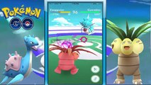 Wild Rare LAPRAS Got Caught w/ Epic Max Pokemon Gym Battle - Pokemon Go