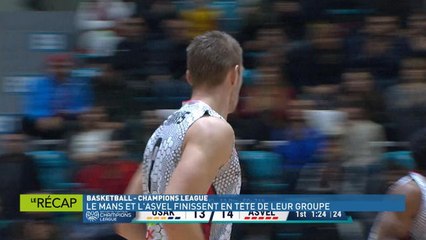 Basket Champions League - L'ASVEL et Le Mans finissent en tête