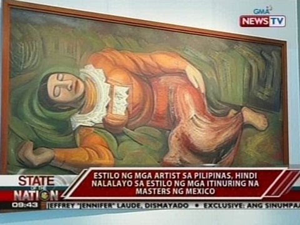 SONA: Obra ng Mexican national artists, tampok sa isang exhibit sa museum sa Makati