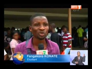 Fin des inscriptions a l'Université Felix Houphouet Boigny de Cocody