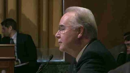 Senadores demócratas presionan a Price por su plan contra el Obamacare