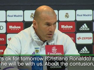 I am not worried - Zidane
