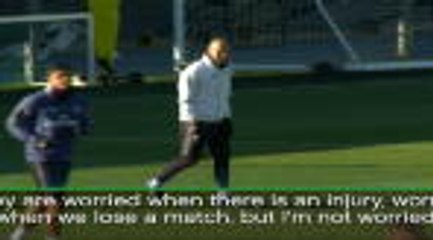 I am not worried - Zidane