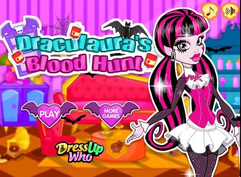 Draculauras крови Охота | лучшие игры для девочек детские игры играть