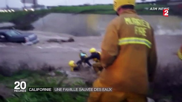 Etats-Unis : les secours confrontés à des situations extrêmes en Californie en raison de violentes intempéries