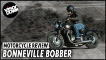 Triumph Bonneville Bobber review Visordown road test