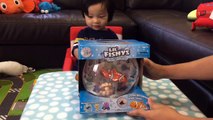 Lil Fishys Fishbowl Habitat - Motorized Water Pets Deco Kit and Bonus Lil Fishy by FamilyToyReview