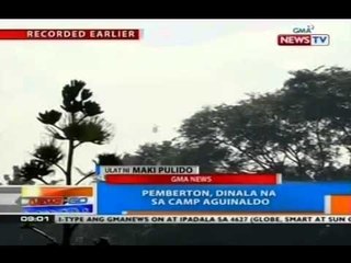 Download Video: NTG: Pemberton, dinala na sa Camp Aguinaldo