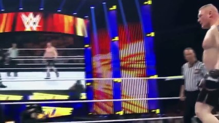 Roman Reigns vs Brock Lesnar - wwe raw