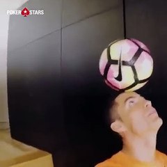 Cristiano Ronaldo Water Bottle Flip Challenge