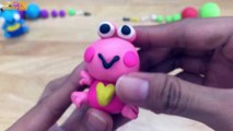 DIY How to make Keroppi Frog Toys Play With Modeling Clay Fun And Creative For Children