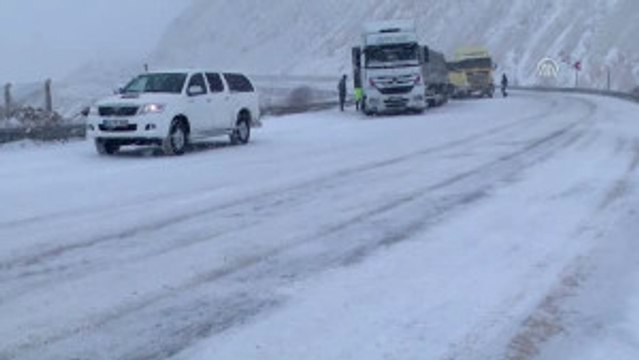 Kop Dağı'nda Kar Yağışı