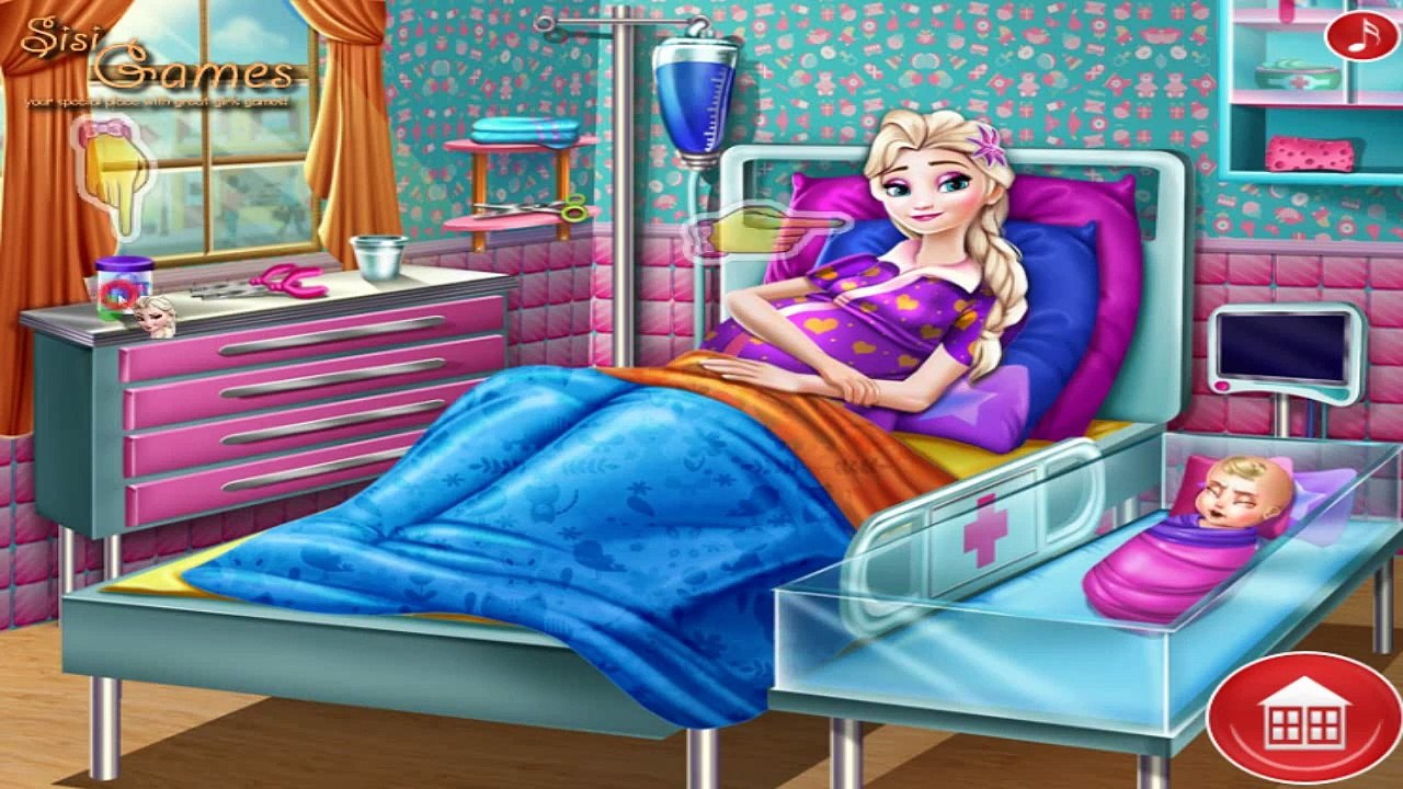 Frozen Elsa and Jack Frost have a baby Games for Kids HD - Frozen Kids songs
