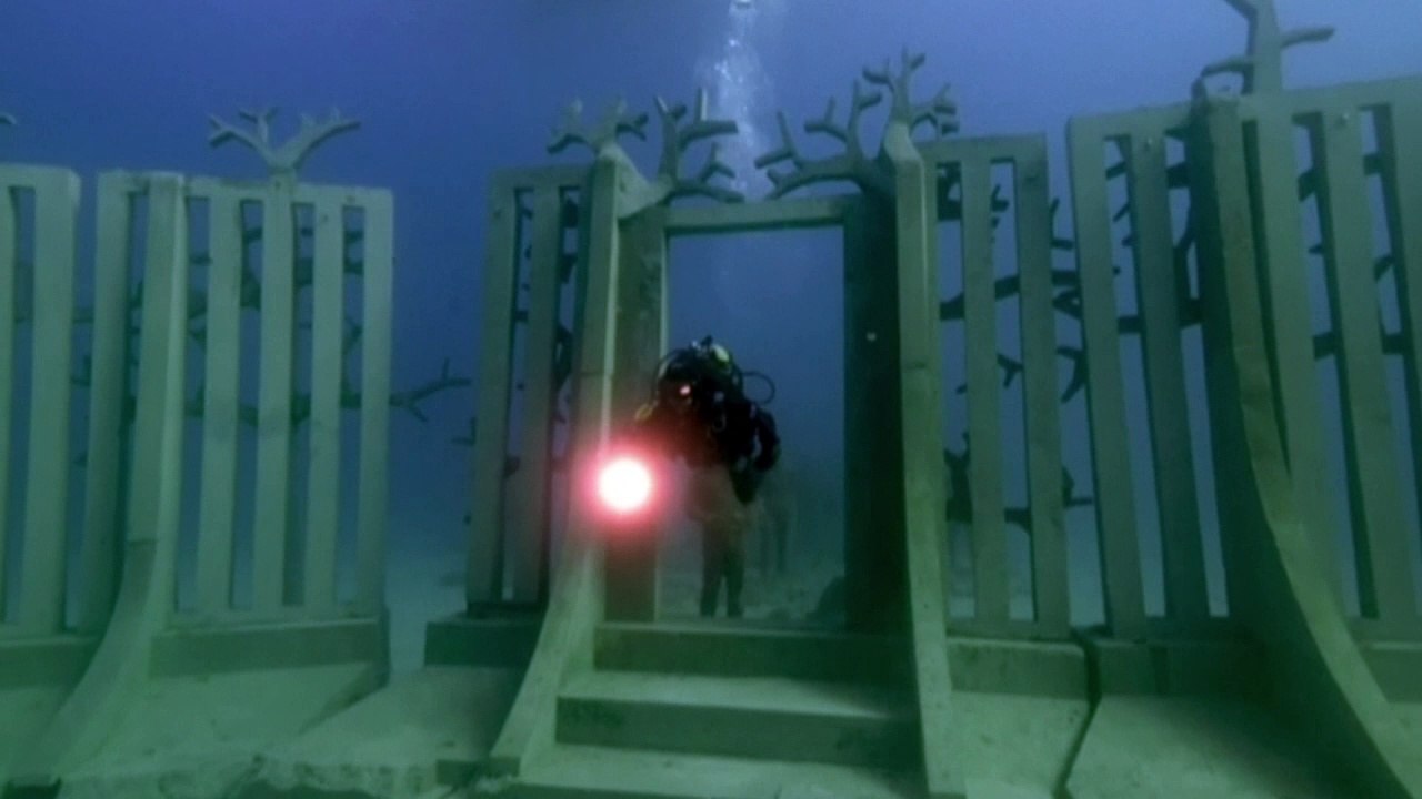 Europe's first underwater museum opens