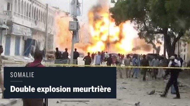 Les images de l'explosion lors de l'attentat meurtrier en Somalie