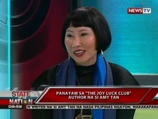 SONA: Panayam sa "The Joy Luck Club" author na si Amy Tan