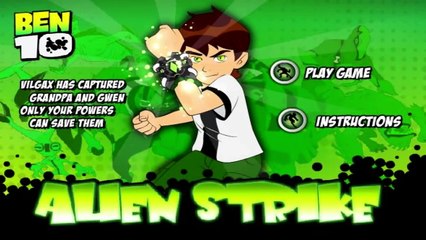 Ben 10 - Alien Strike [ Full Gameplay ] - Ben 10 Games