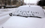 Doğu Anadolu'da Kar Yağışı Hayatı Olumsuz Etkiliyor