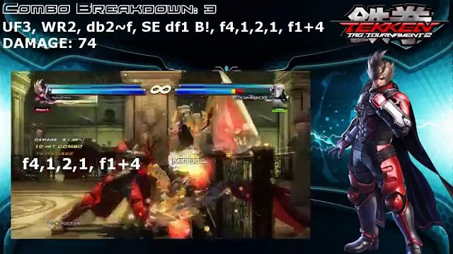 Tekken Tag 2- Lars Combo Breakdowns