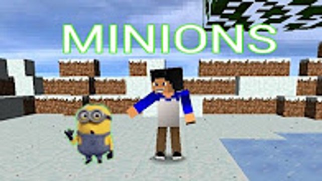 ADDONS DE MINIONS NO MCPE 1.0.2!!