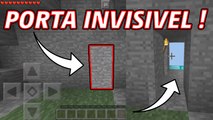 Minecraft PE 1.0.2 - Portas Disfarçadas de Blocos No Mcpe