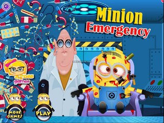 Purple Minion Hurts Yellow Minion Full Cartoon Game For Kids HD new