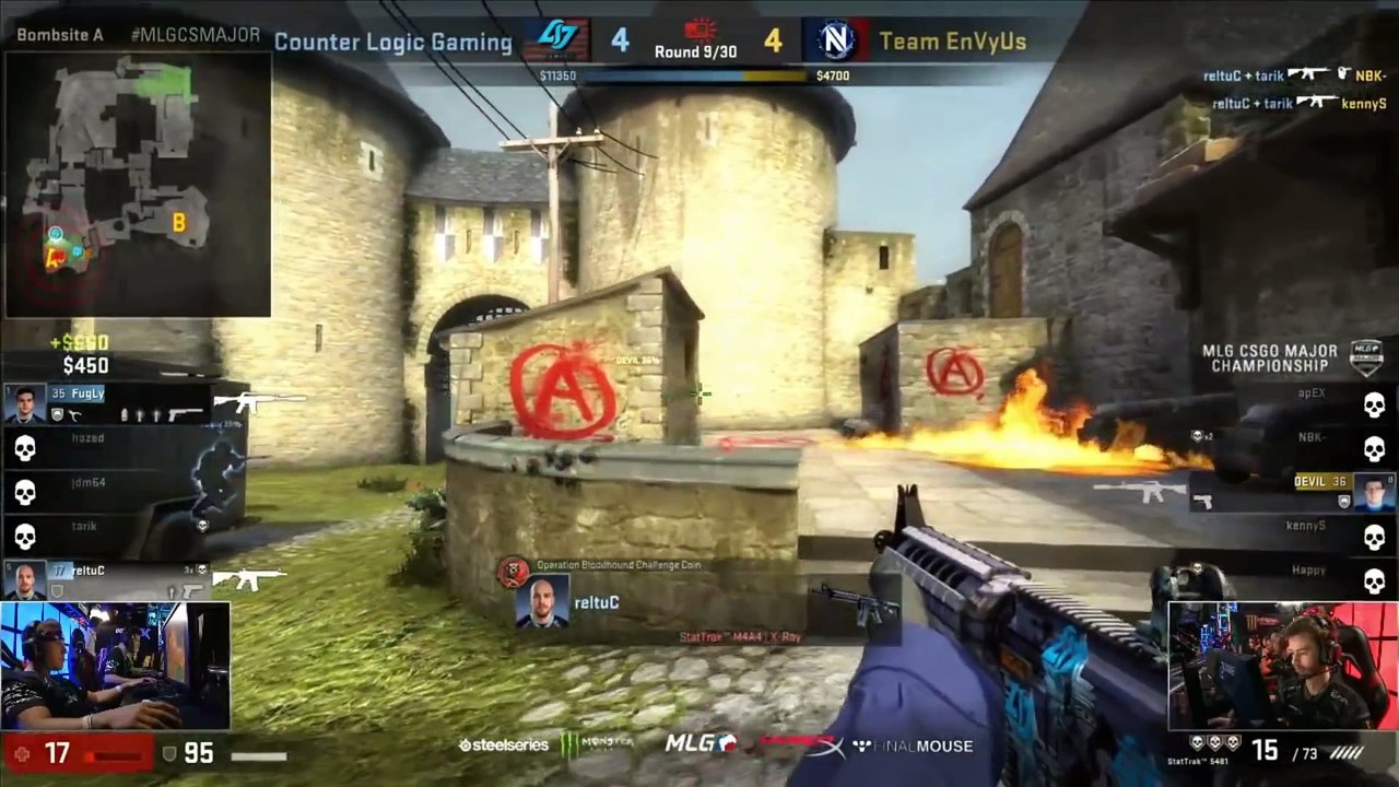 MLG Columbus Major - Funny Moments & Highlights csgo DAY 1